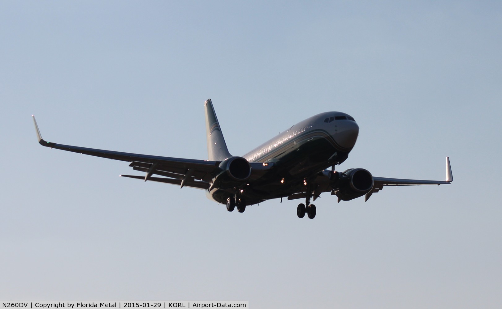 N260DV, 1998 Boeing 737-75T BBJ C/N 29142, BBJ zx