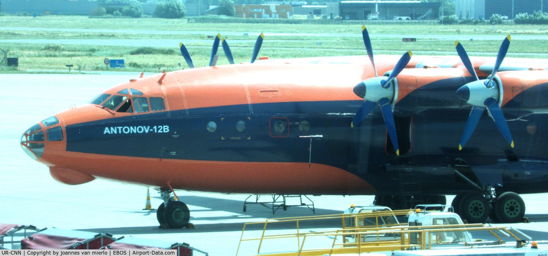 UR-CNN, 1967 Antonov An-12BK C/N 7345004, Ostend