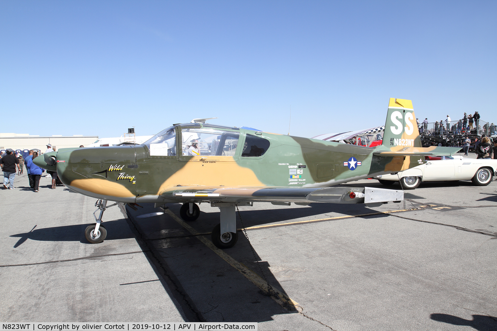 N823WT, 1976 IAR IAR-823 C/N 24, Apple valley airshow 2019