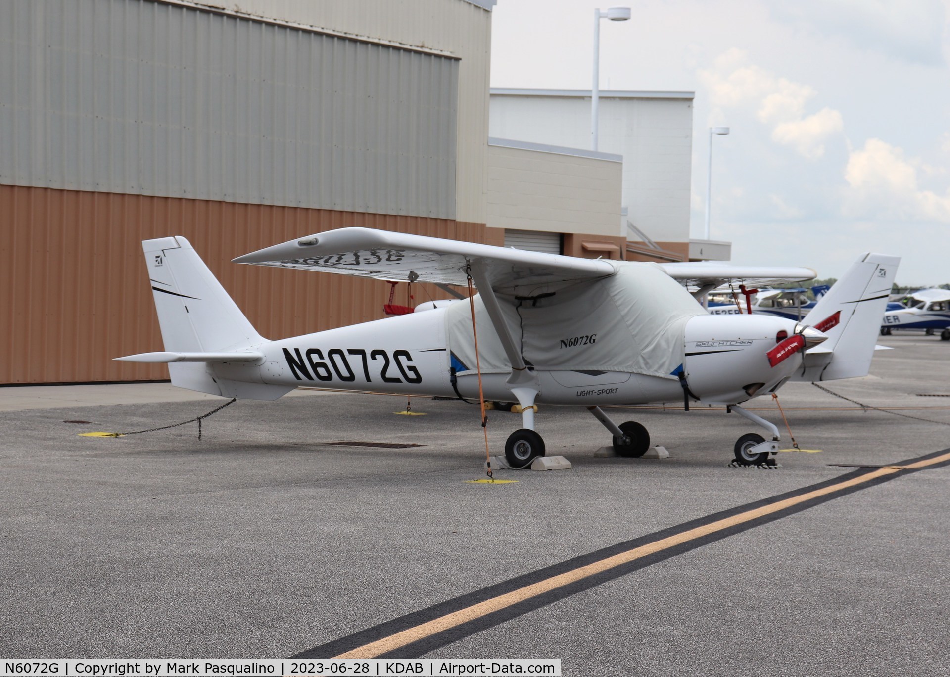 N6072G, Cessna 162 Skycatcher Skycatcher C/N 16200289, Cessna 162 Skycatcher