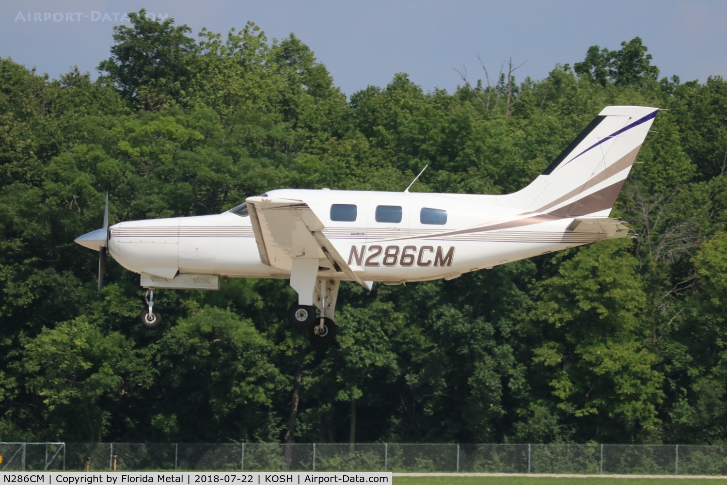 N286CM, 1986 Piper PA-46-310P Malibu C/N 46-8608043, PA-46-310P zx
