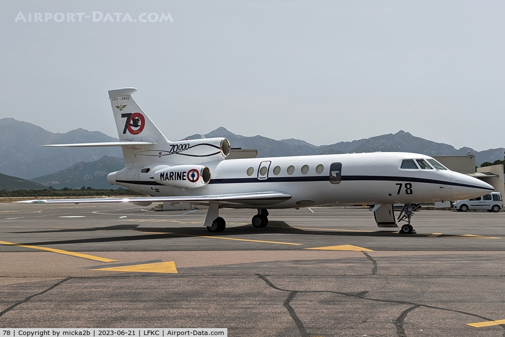 78, Dassault Falcon 50MS C/N 78, New patch 