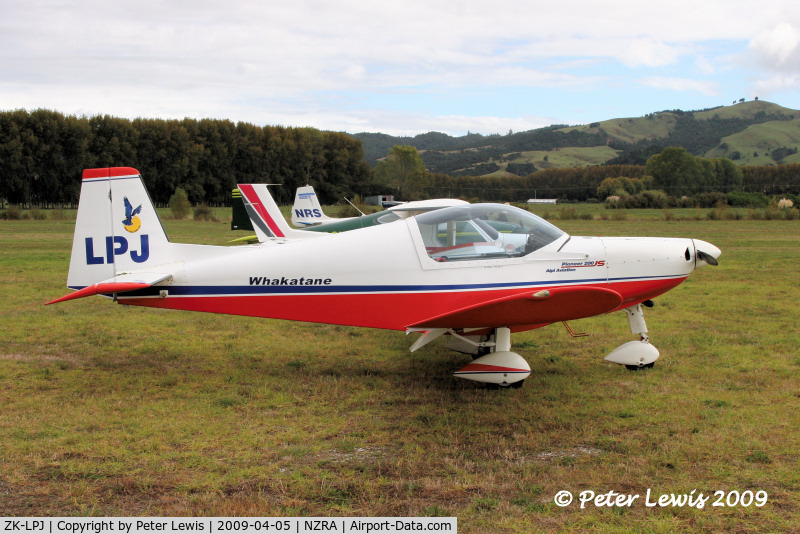 ZK-LPJ, Alpi Aviation Pioneer 200 C/N NZ2008, P R Mullooly, Whakatane