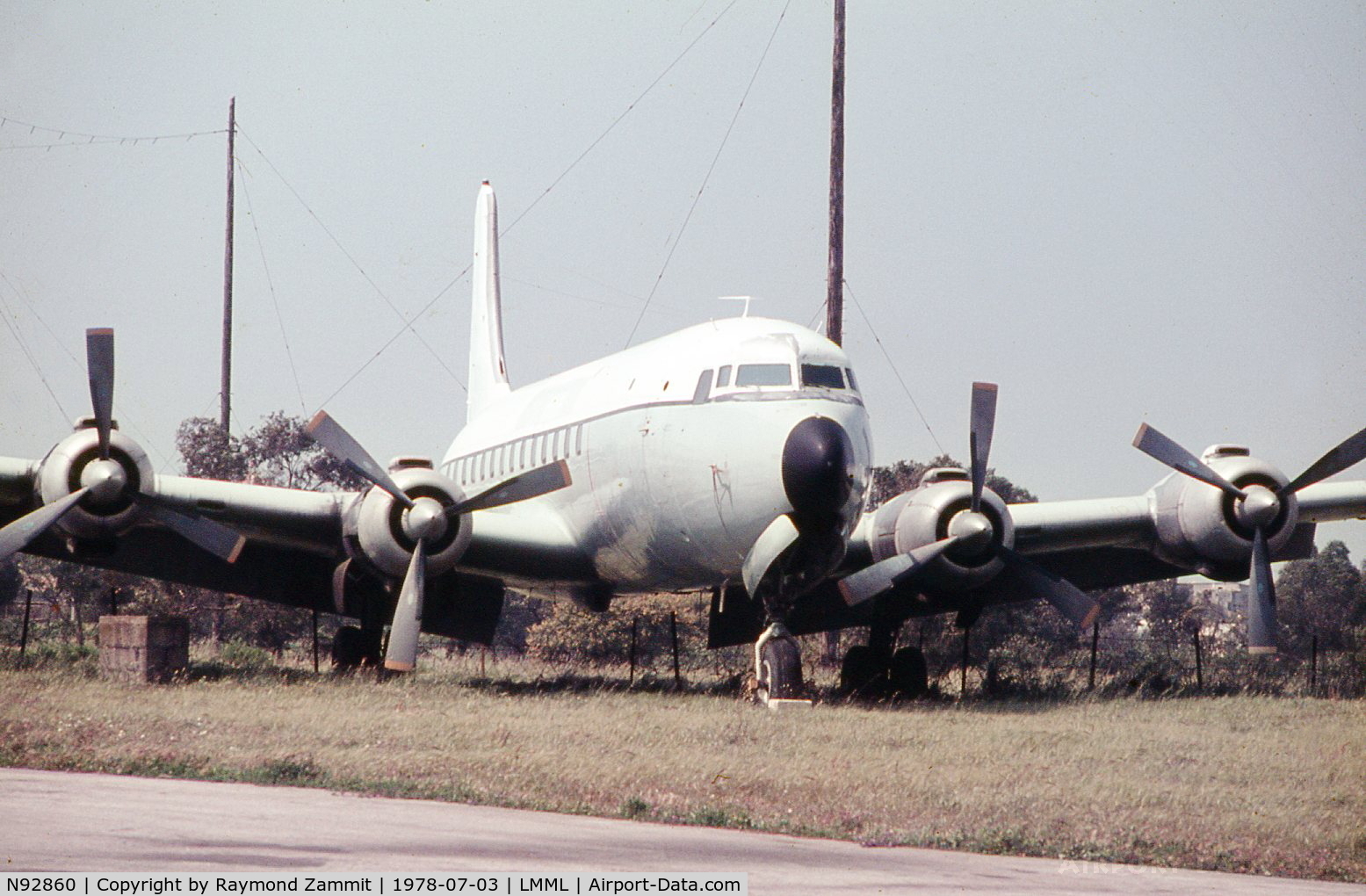 N92860, 1953 Douglas VC-118A Liftmaster (DC-6A) C/N 44619, Douglas DC-6 N92860