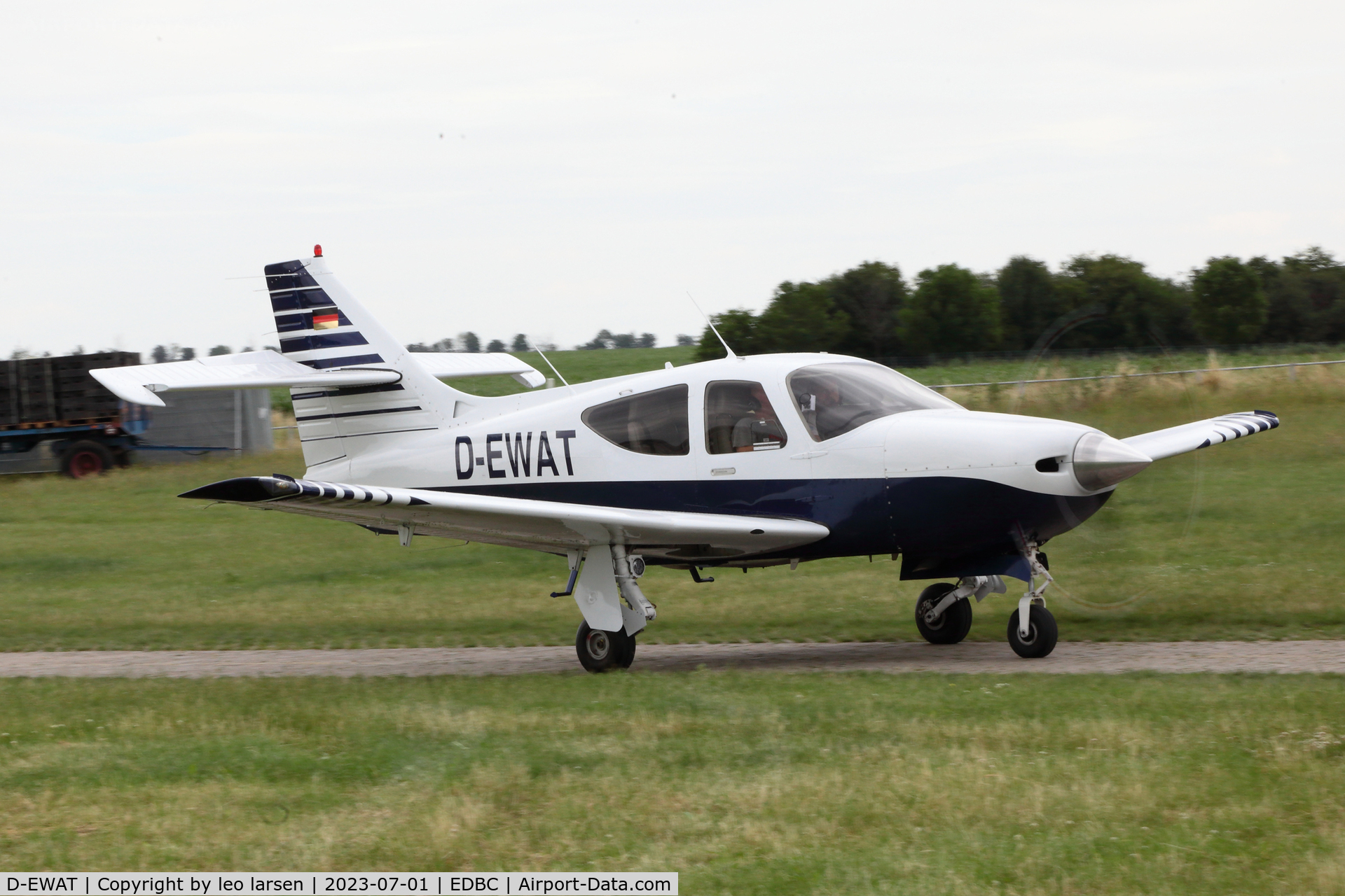 D-EWAT, Rockwell RC-114B C/N 146564, Ballenstedt 1.7.2023
