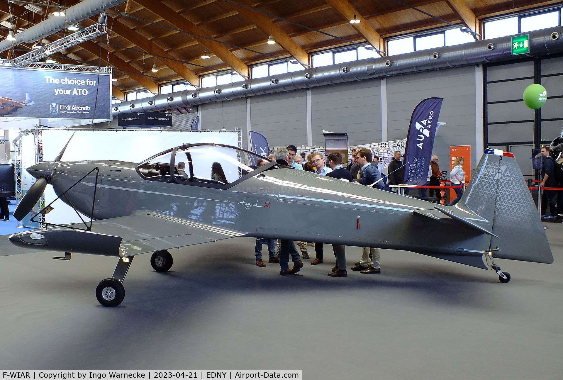 F-WIAR, 2023 Aura Aero Integral R C/N 02, Aura Aero Integral R at the AERO 2023, Friedrichshafen