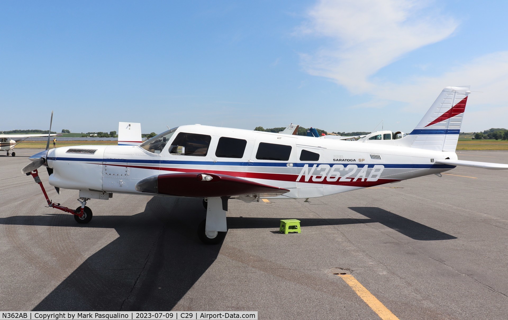 N362AB, 1980 Piper PA-32R-301T Turbo Saratoga C/N 32R-8029068, Piper PA-32R-301T