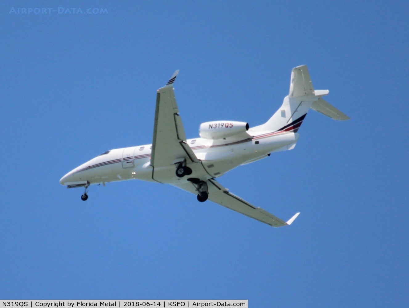 N319QS, 2013 Embraer EMB-505 Phenom 300 C/N 50500164, Phenom 300 zx SFO coyote pt