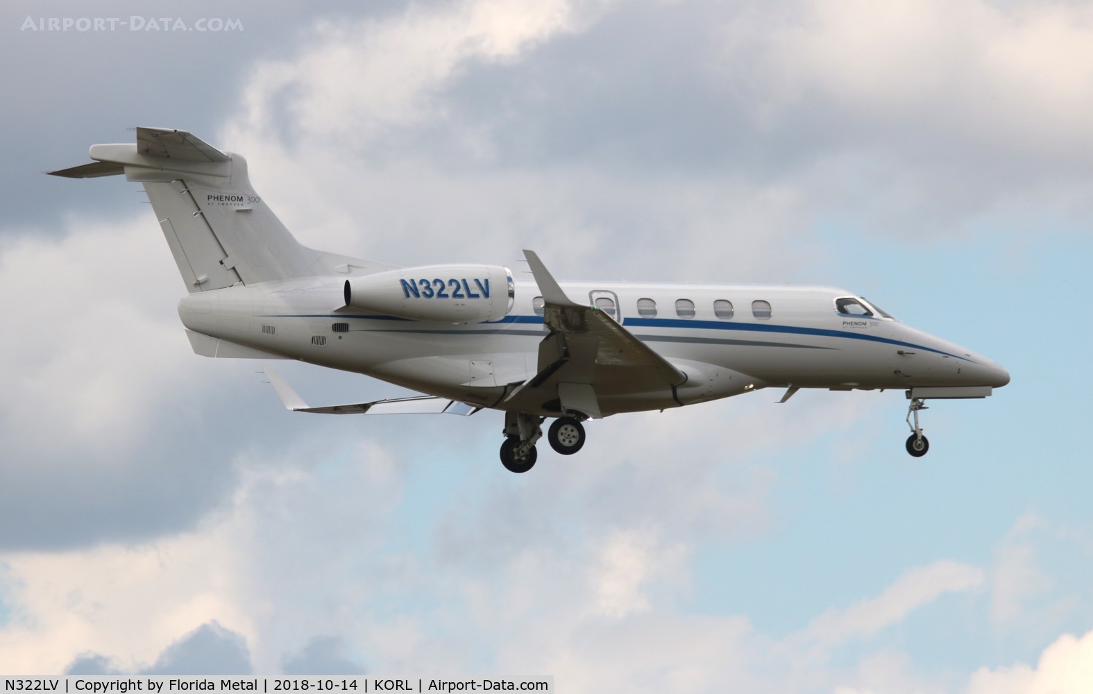 N322LV, 2012 Embraer EMB-505 Phenom 300 C/N 50500117, Phenom 300 zx