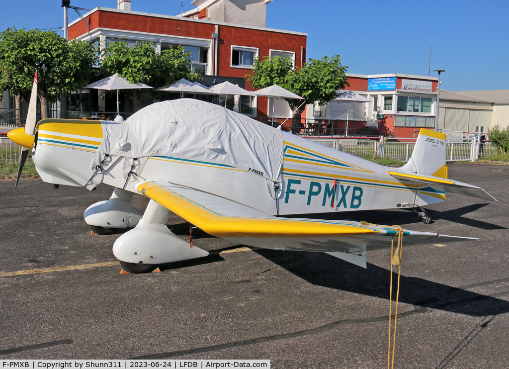 F-PMXB, Jodel D-119DV C/N 1337, Parked at the Airfield...
