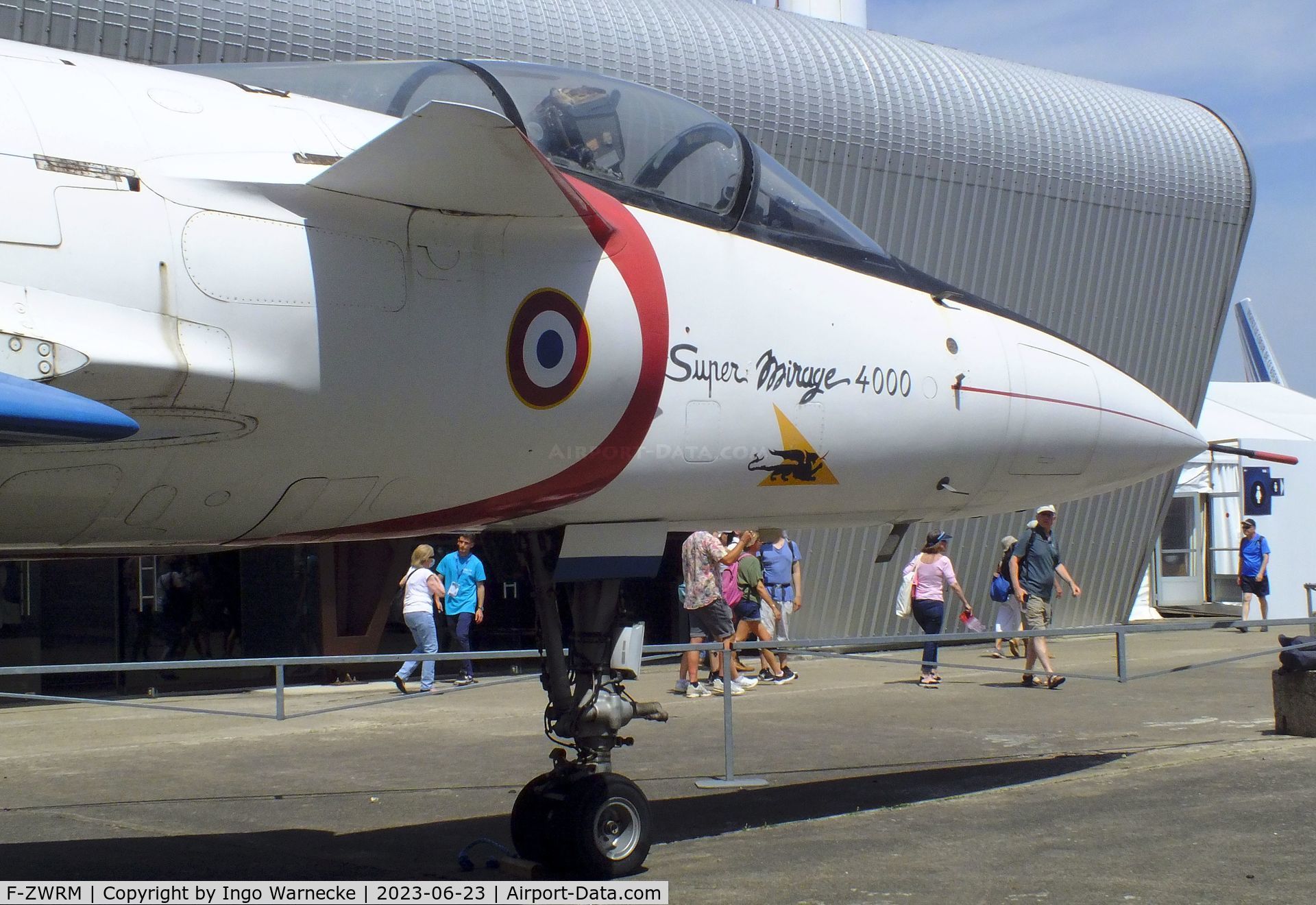 F-ZWRM, Dassault Super Mirage 4000 C/N 01, Dassault Super Mirage 4000 prototype at the Musee de l'Air, Paris/Le Bourget