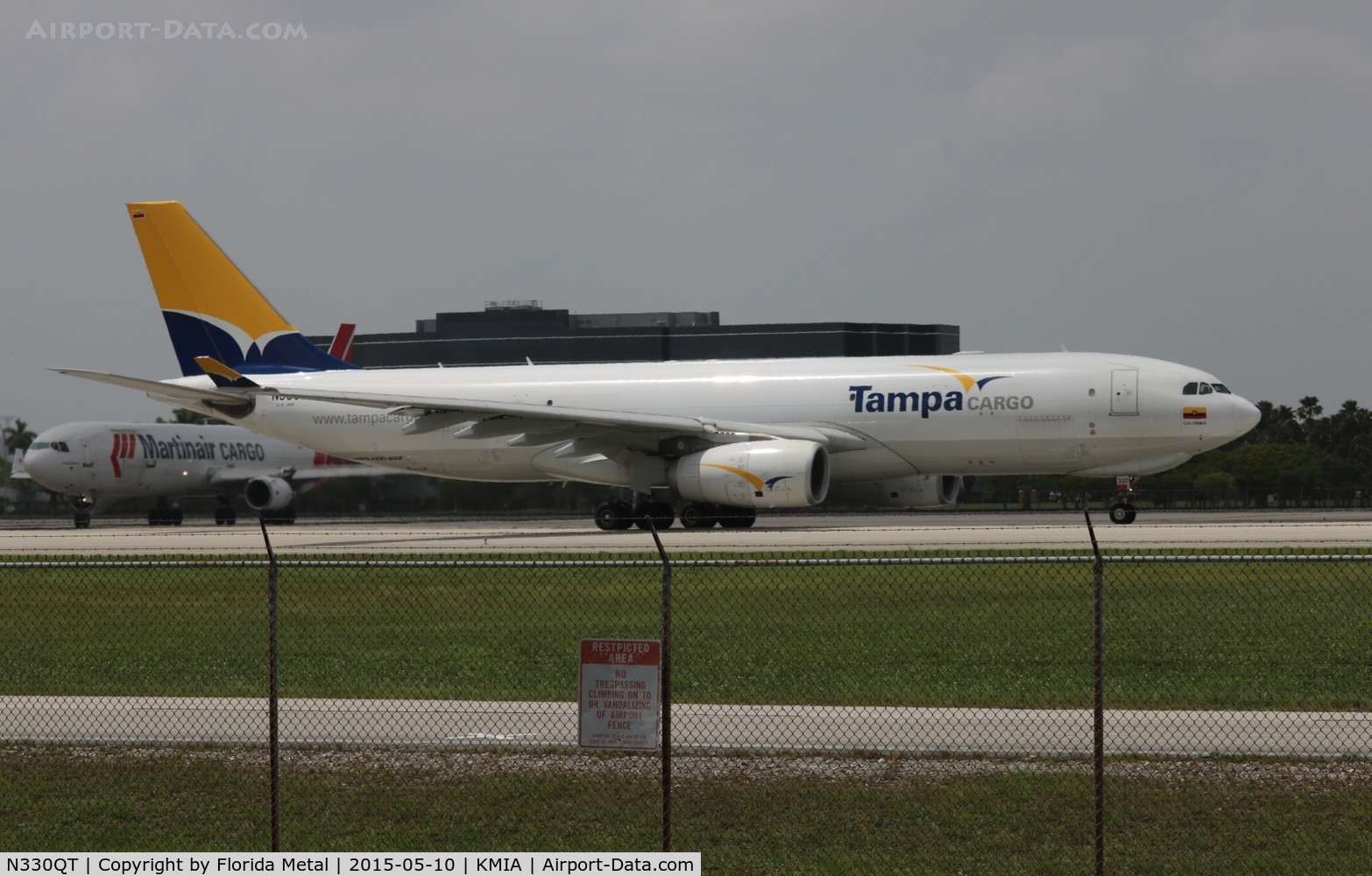 N330QT, 2012 Airbus A330-243F C/N 1368, Tampa Cargo A332F zx MIA-EZE