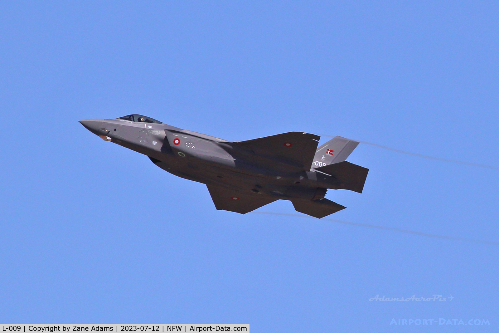 L-009, 2023 Lockheed Martin F-35A Lightning II C/N 20-5649, Royal Danish Air Force F-35A - flight test @ NAs Fort Worth, Texas