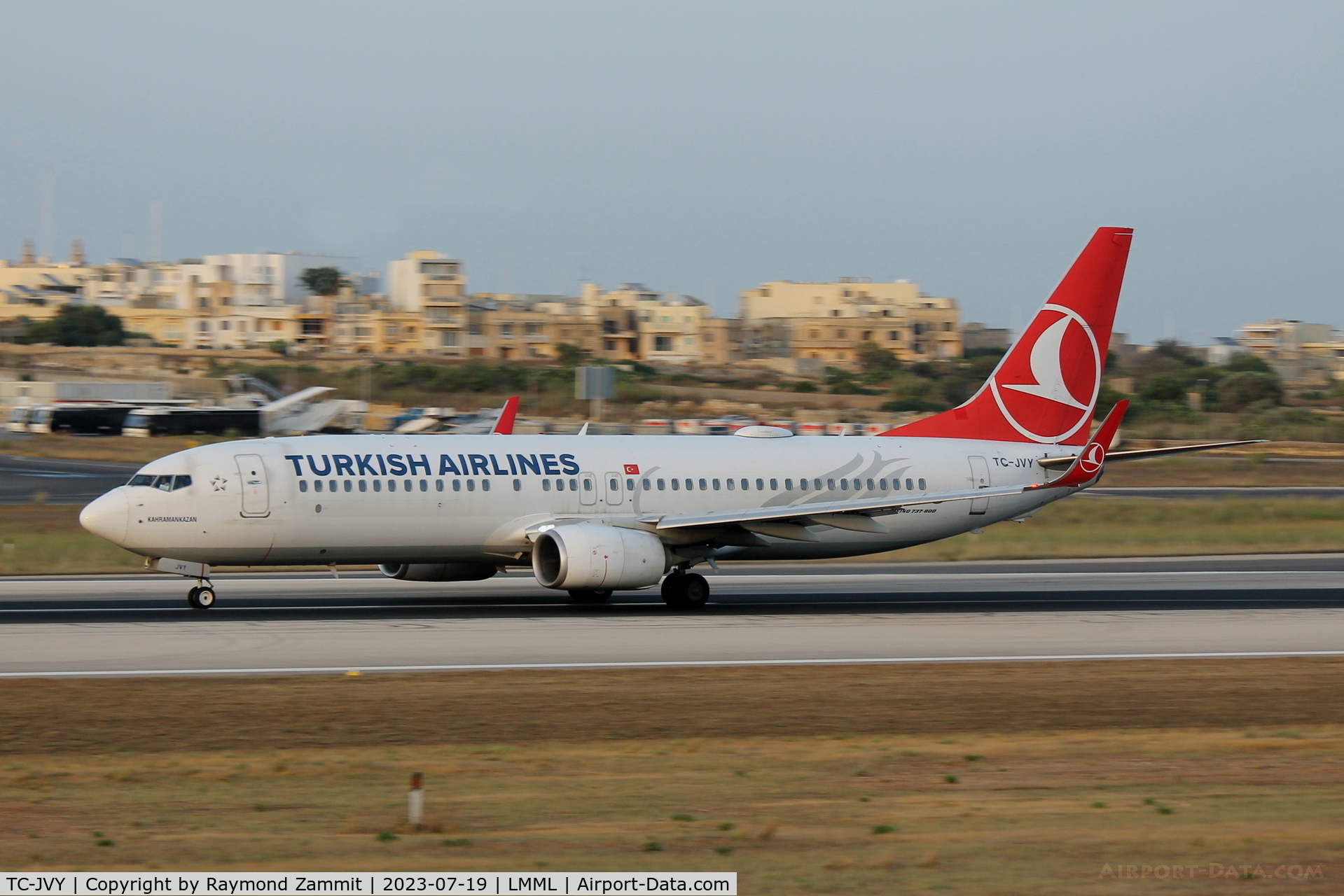 TC-JVY, 2016 Boeing 737-8F2 C/N 60024, B737-800 TC-JVY Turkish Airlines