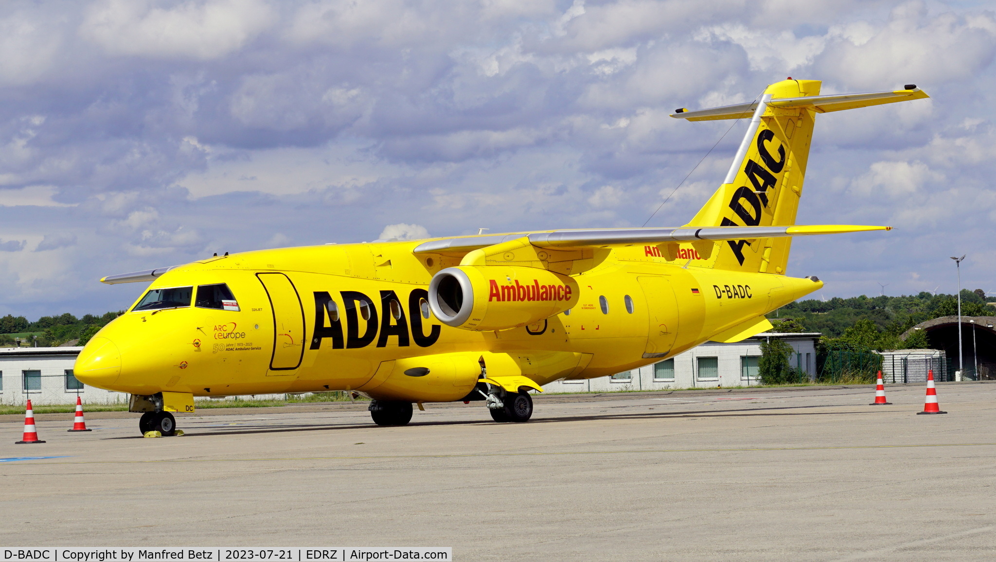 D-BADC, 2003 Fairchild Dornier 328-300 328JET C/N 3216, return transport