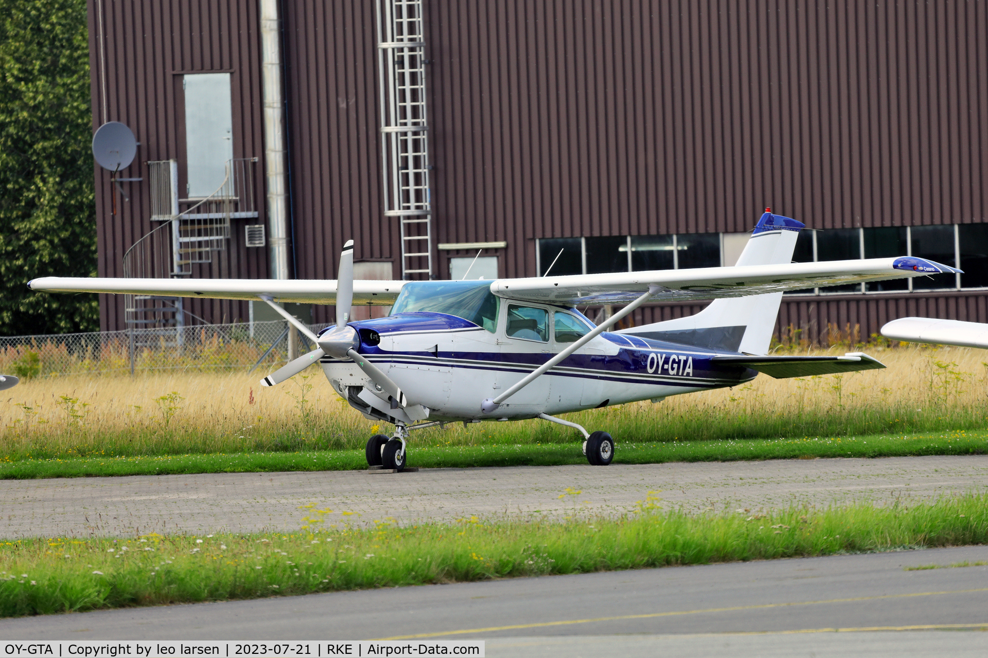 OY-GTA, 1979 Cessna TR182 Turbo Skylane RG Turbo Skylane RG C/N R182 01403, Roskilde 21.7.2023