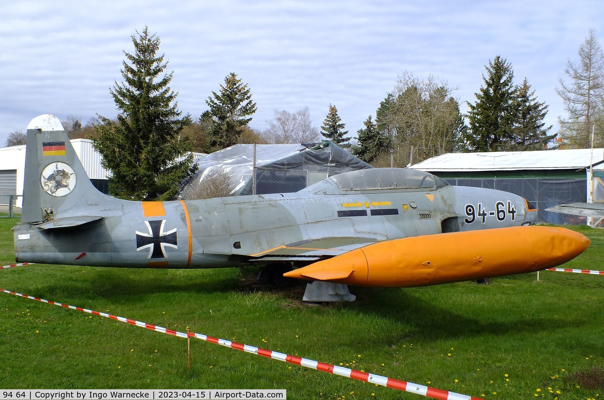 94 64, Lockheed T-33A Shooting Star C/N 580-9152, Lockheed T-33A at the Internationales Luftfahrtmuseum, Schwenningen