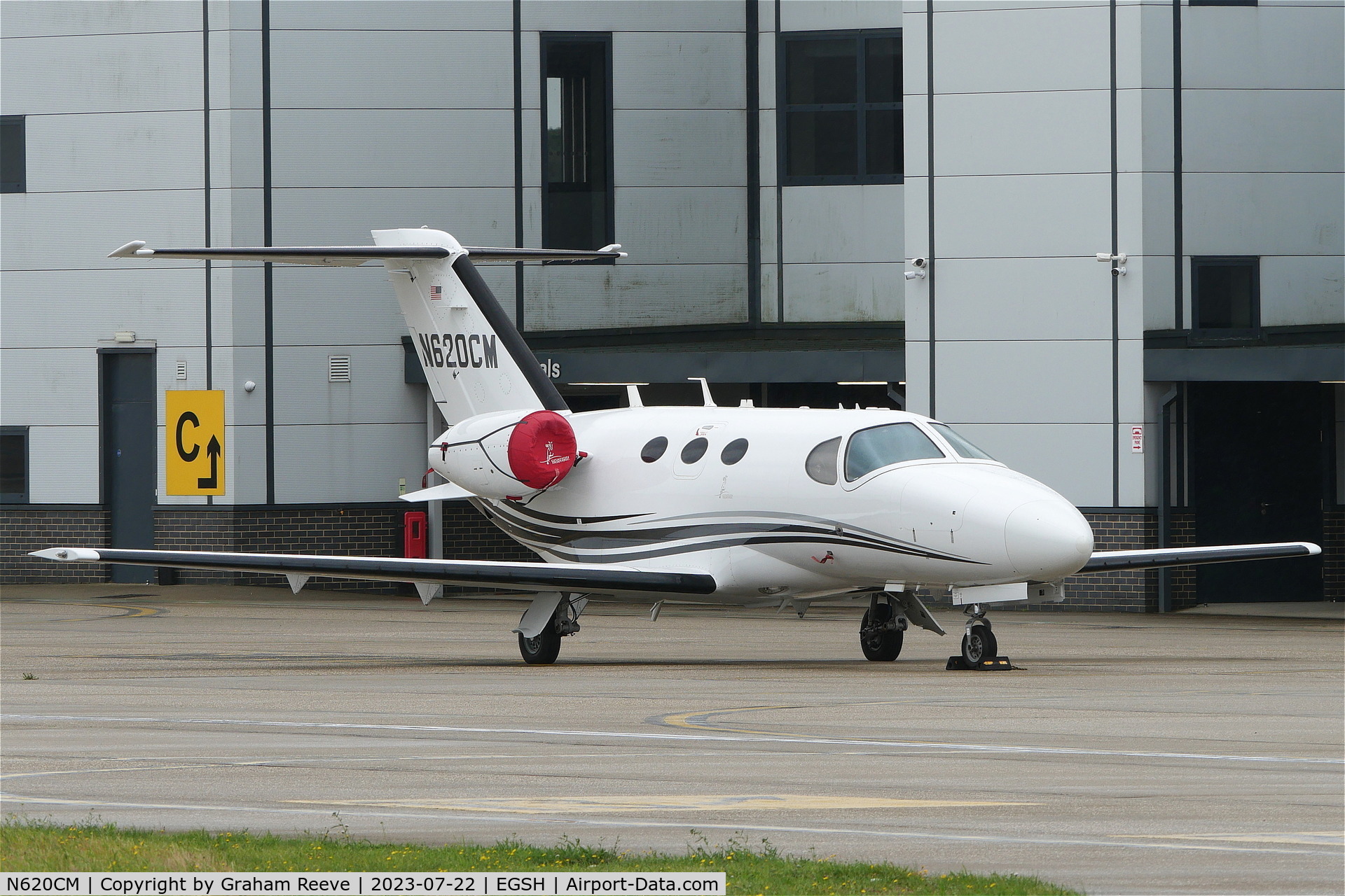 N620CM, 2000 Cessna 510 Citation Mustang Citation Mustang C/N 510-0206, Parked at Norwich.