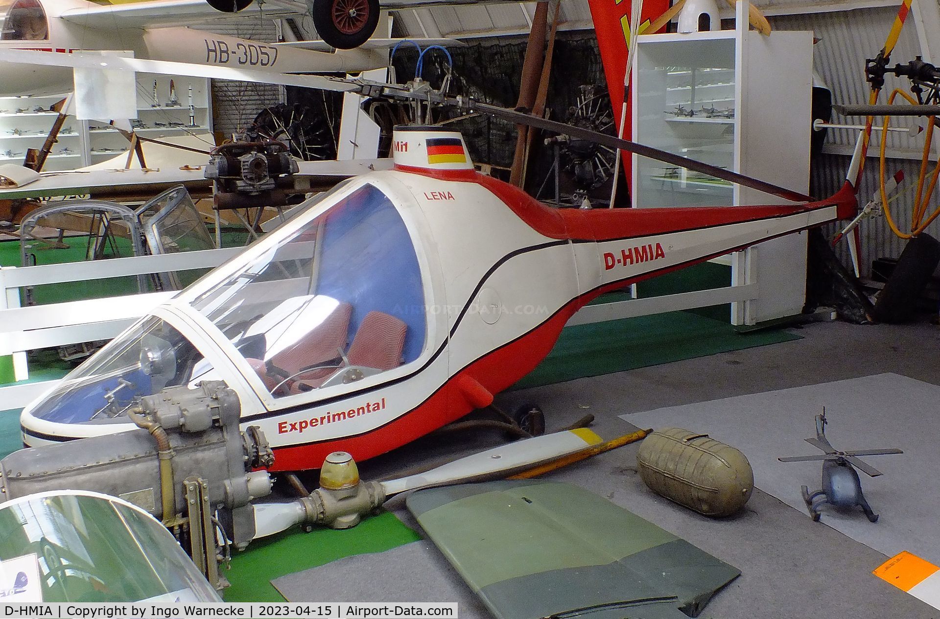 D-HMIA, 1994 Adam Mifka Mi-1 C/N 01, Adam Mifka Mi-1 at the Internationales Luftfahrtmuseum, Schwenningen