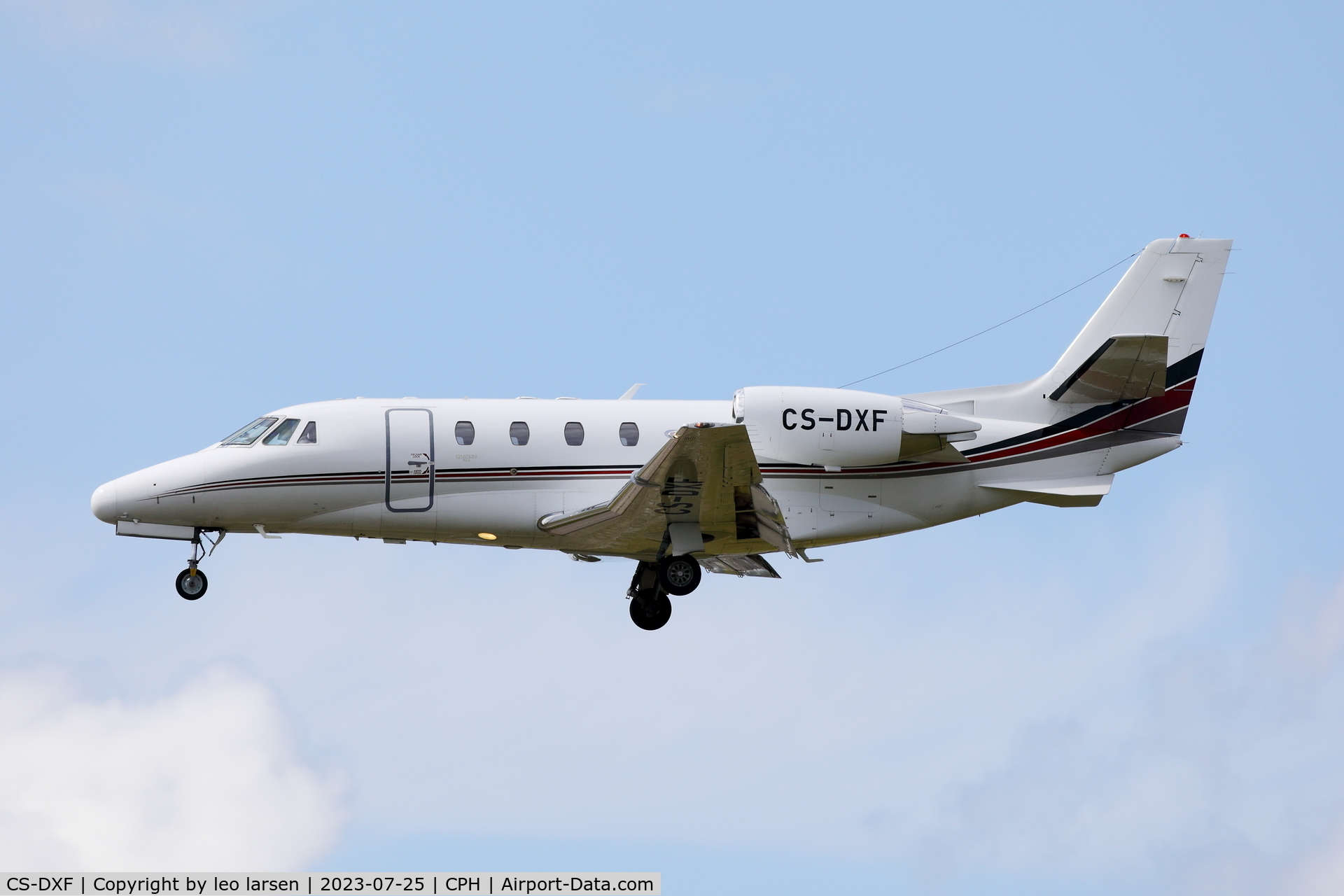 CS-DXF, 2005 Cessna 560XL Citation XLS C/N 560-5586, Copenhagen 25.7.2023