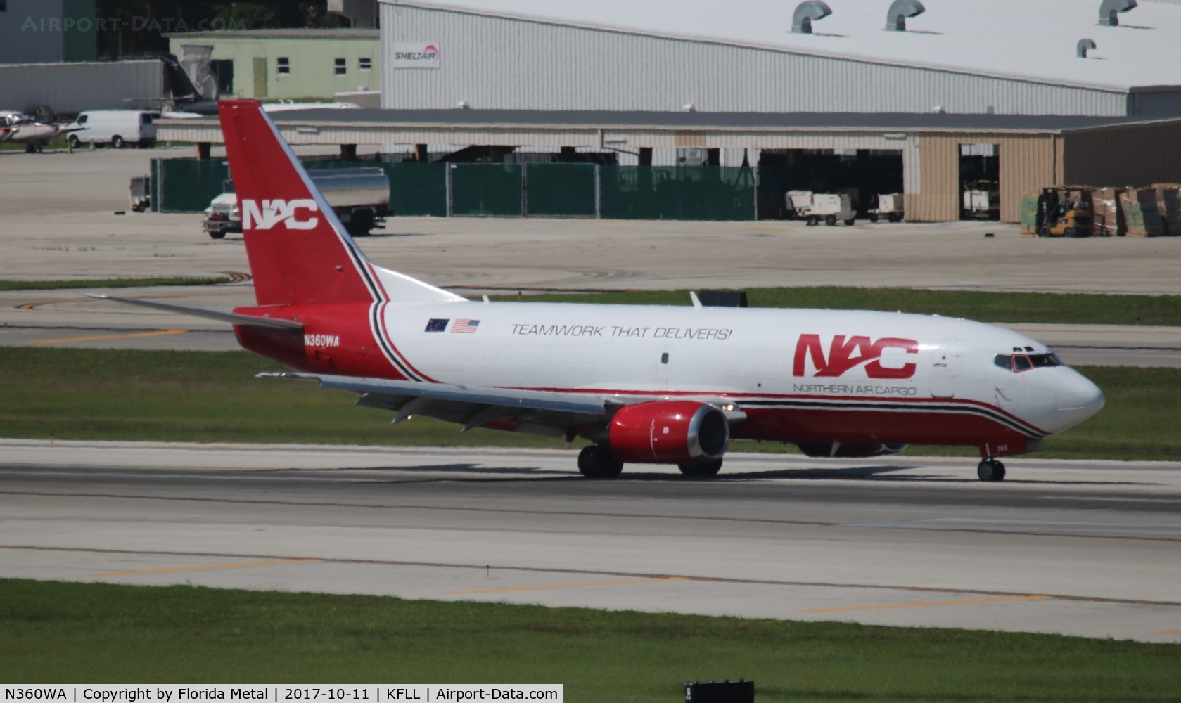 N360WA, 1987 Boeing 737-301 C/N 23553, NAC 733F zx FLL-SJU