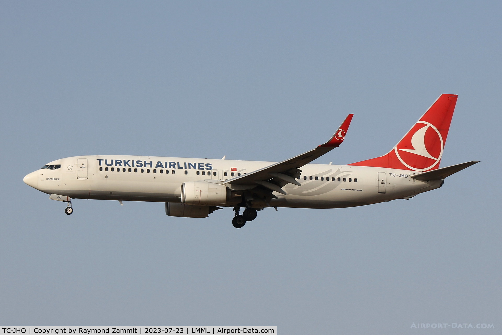 TC-JHO, 2013 Boeing 737-8F2 C/N 40987, B737-800 TC-JHO Turkish Airlines