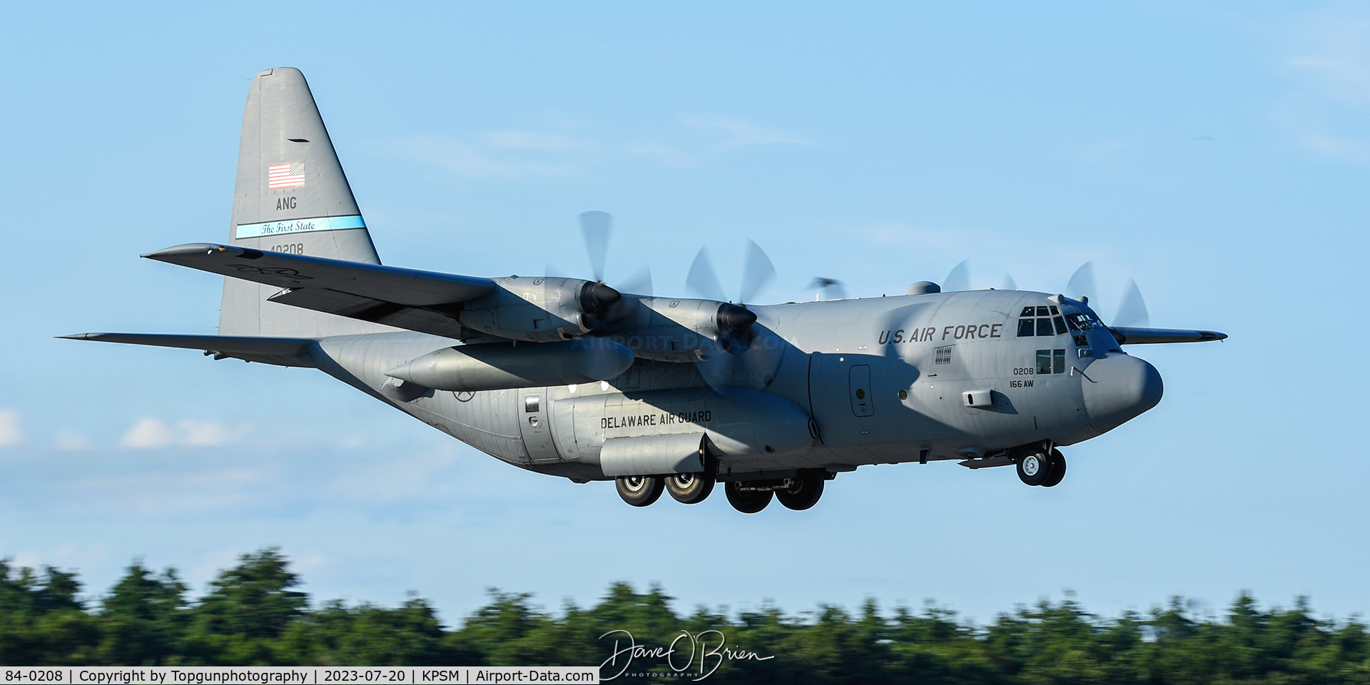 84-0208, 1984 Lockheed C-130H Hercules C/N 382-5046, 139th AS out of	Schenectady NY