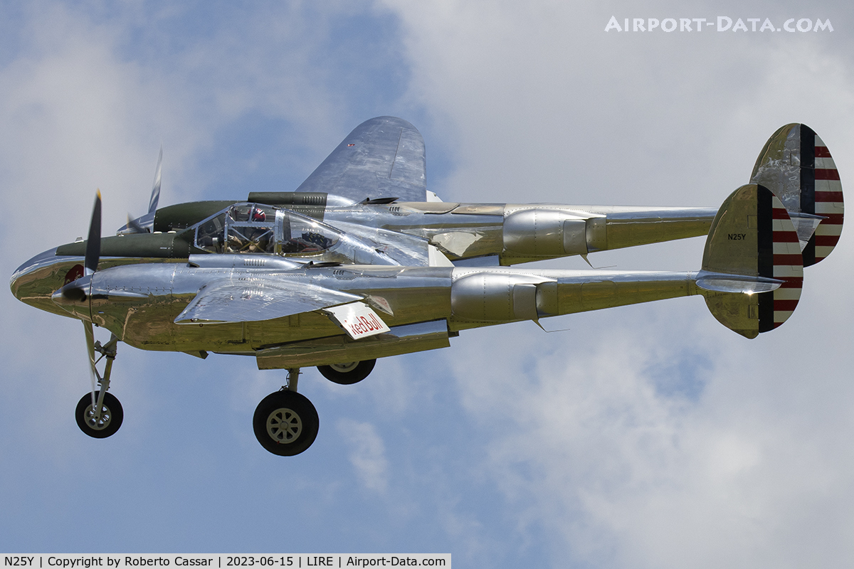 N25Y, 1944 Lockheed P-38L-5LO Lightning C/N AF44-53254, Manifestazione Aerea del Centenario del Aeronautica Militare