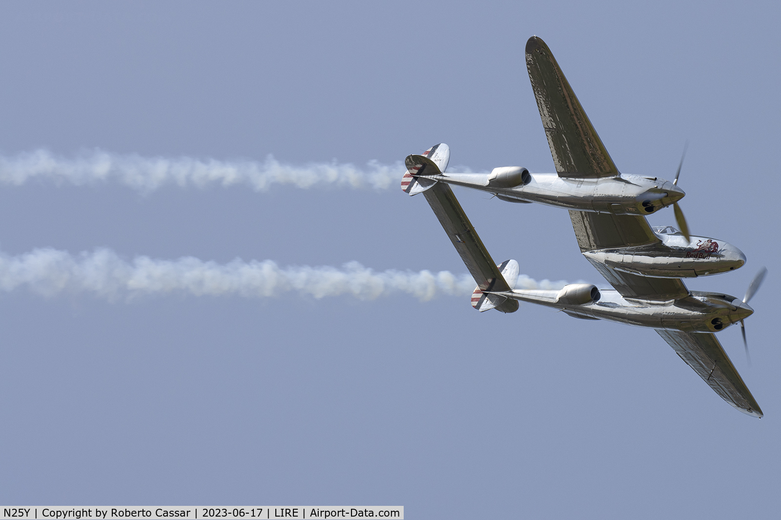 N25Y, 1944 Lockheed P-38L-5LO Lightning C/N AF44-53254, Manifestazione Aerea del Centenario del Aeronautica Militare