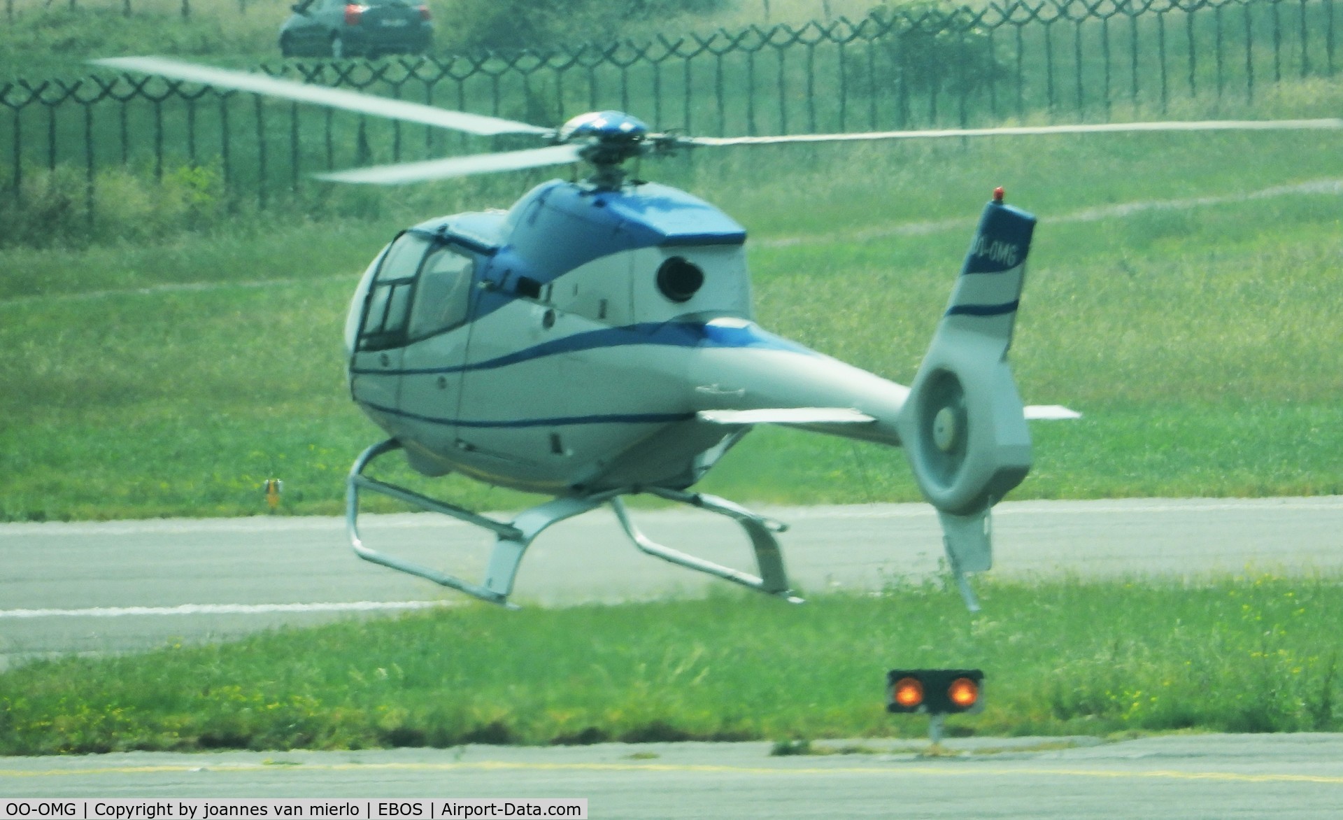 OO-OMG, 1999 Eurocopter EC-120B Colibri C/N 1077, Ostend