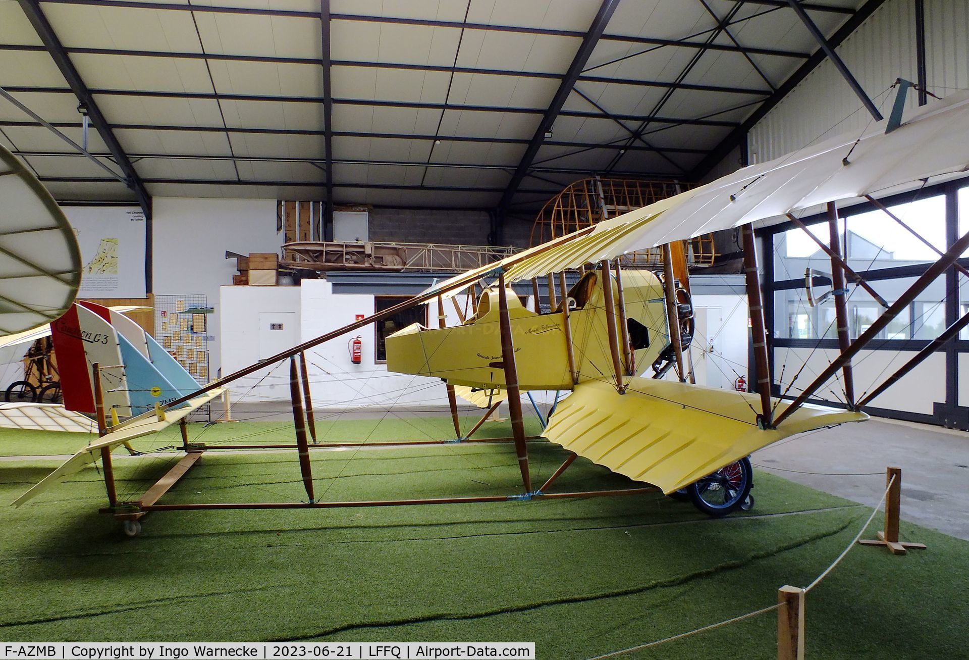F-AZMB, Caudron G.3 C/N SA-33, at the Musee Volant Salis/Aero Vintage Academy, Cerny