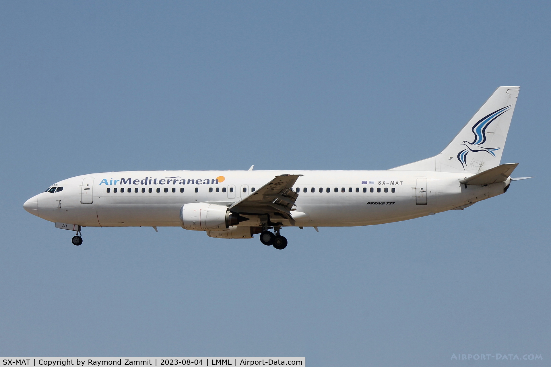 SX-MAT, 1997 Boeing 737-446 C/N 28831, B737-800 SX-MAT Air Mediterranean