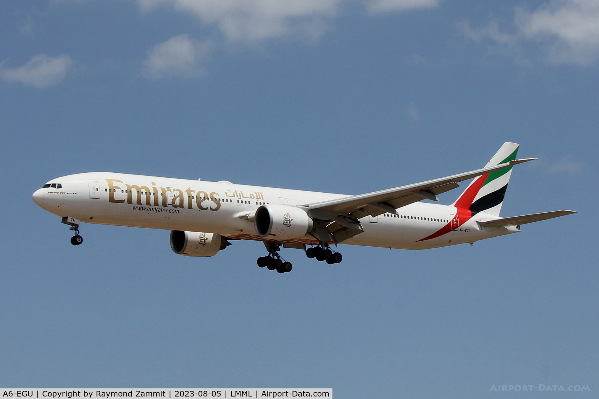 A6-EGU, 2012 Boeing 777-31H/ER C/N 41079, B777 A6-EGU Emirates Airlines