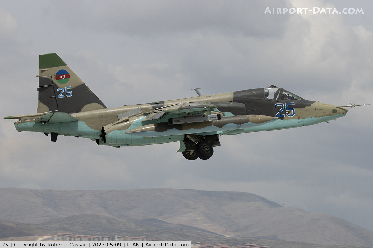 25, Sukhoi Su-25 C/N 0000, Anatolian Eagle 2023