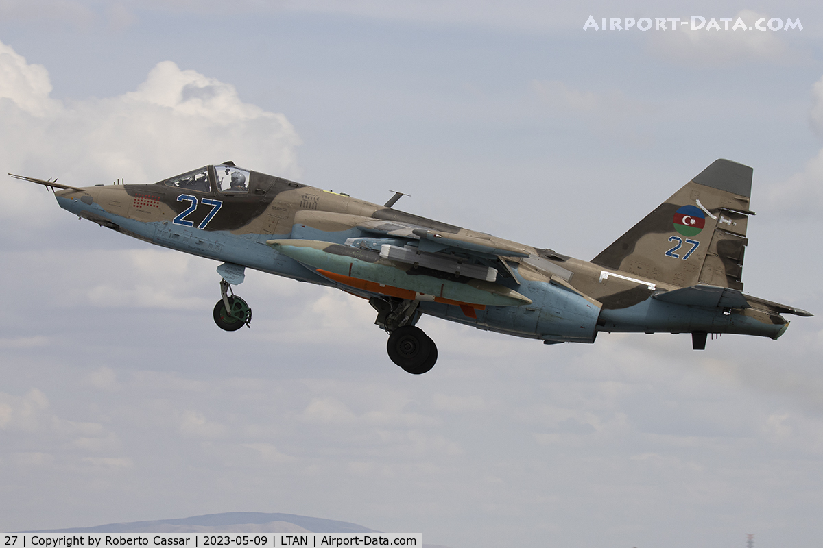27, Sukhoi Su-25 C/N 000000, Anatolian Eagle 2023