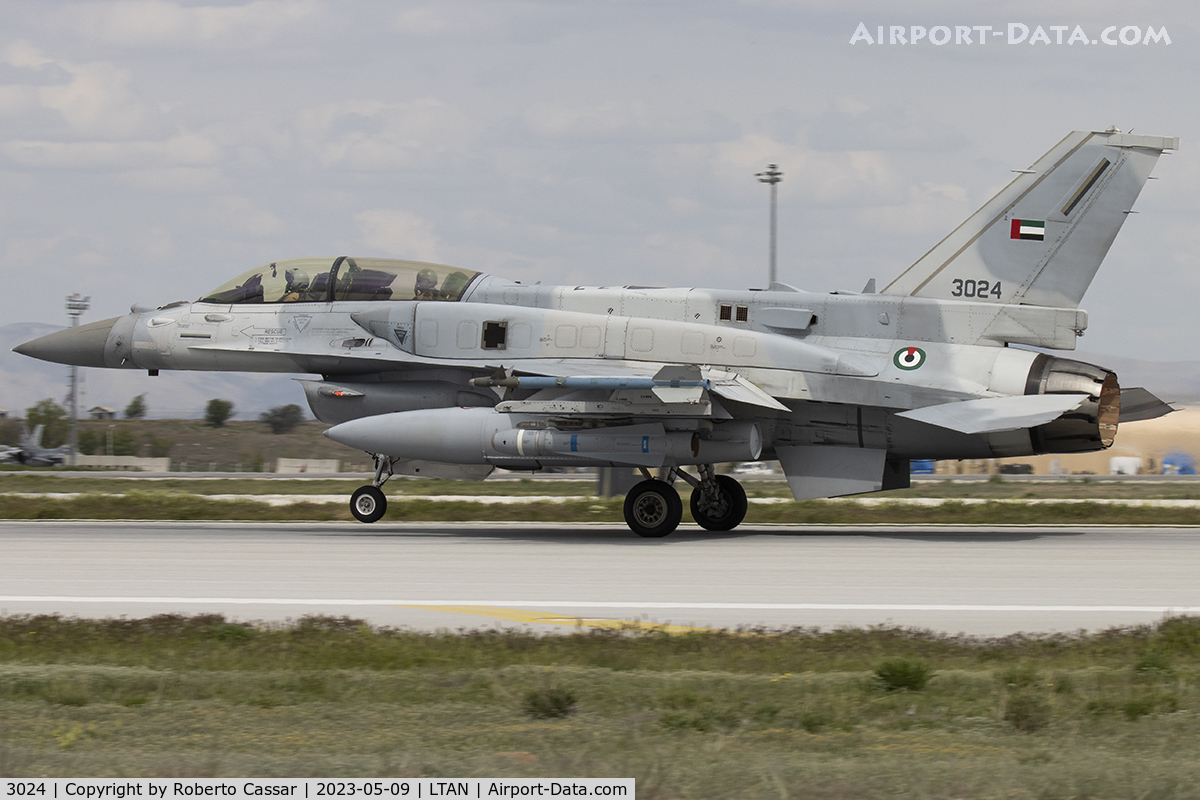 3024, Lockheed Martin F-16F C/N RF-24, Anatolian Eagle 2023