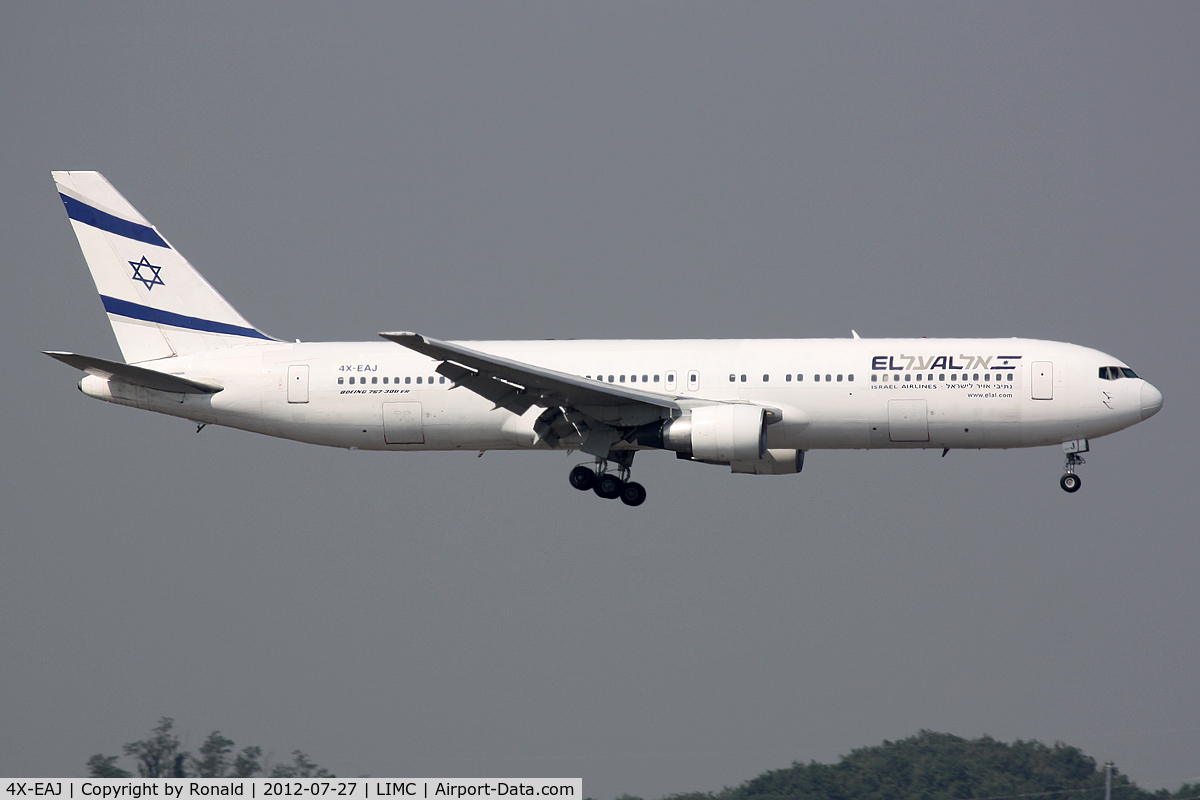 4X-EAJ, 1991 Boeing 767-330/ER C/N 25208/381, at mxp