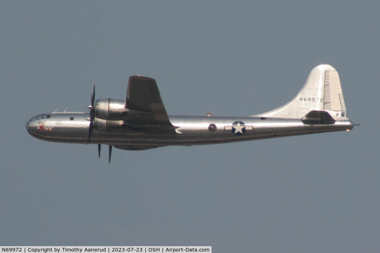 N69972, 1944 Boeing TB-29 (B-29-70-BW) Superfortress C/N 10804, 1944 Boeing TB-29 (B-29-70-BW) Superfortress, c/n: 10804, AirVenture 2023
