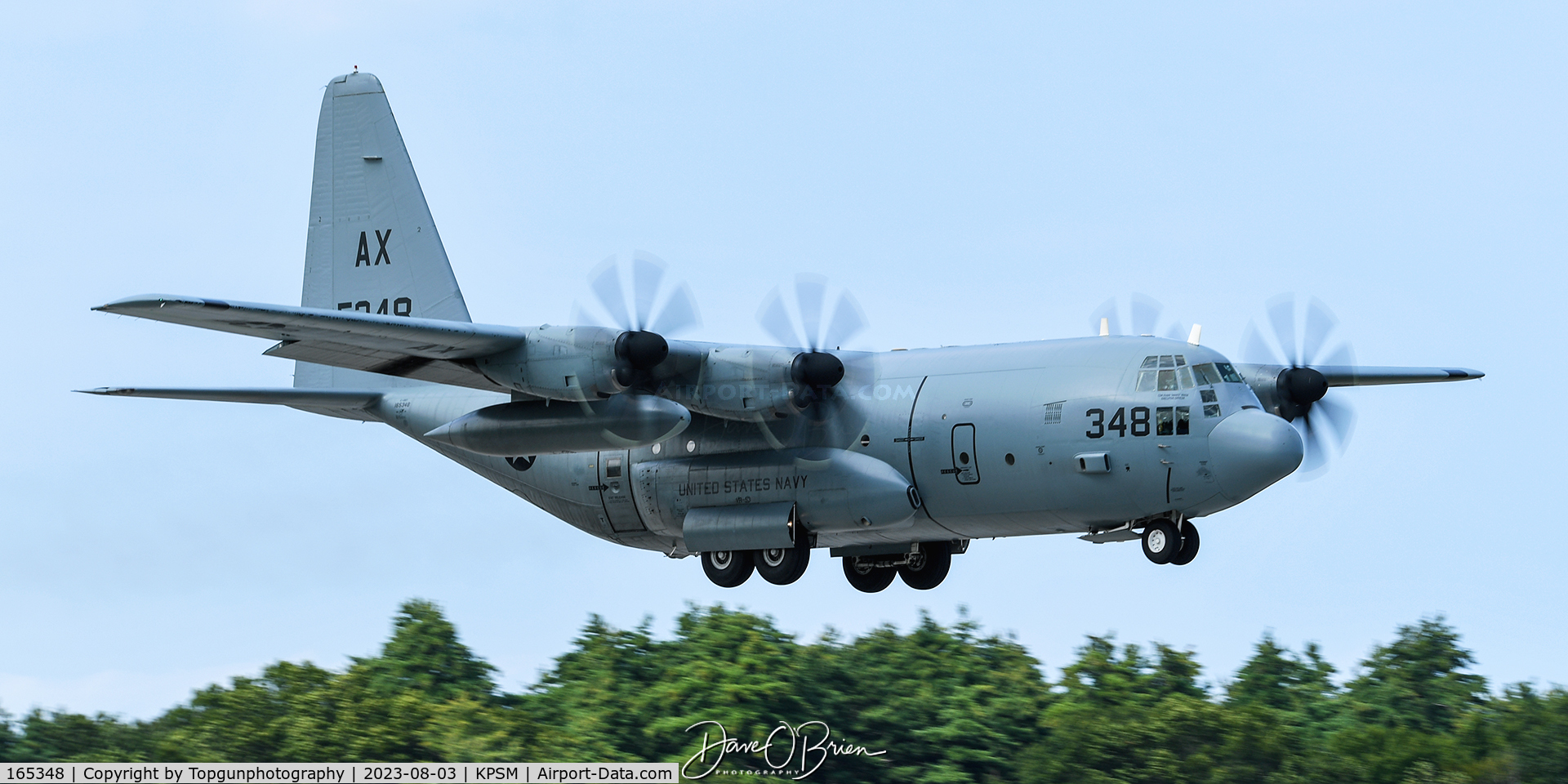 165348, Lockheed Martin C-130T C/N 382-5385, CONVOY3902 inbound RW16