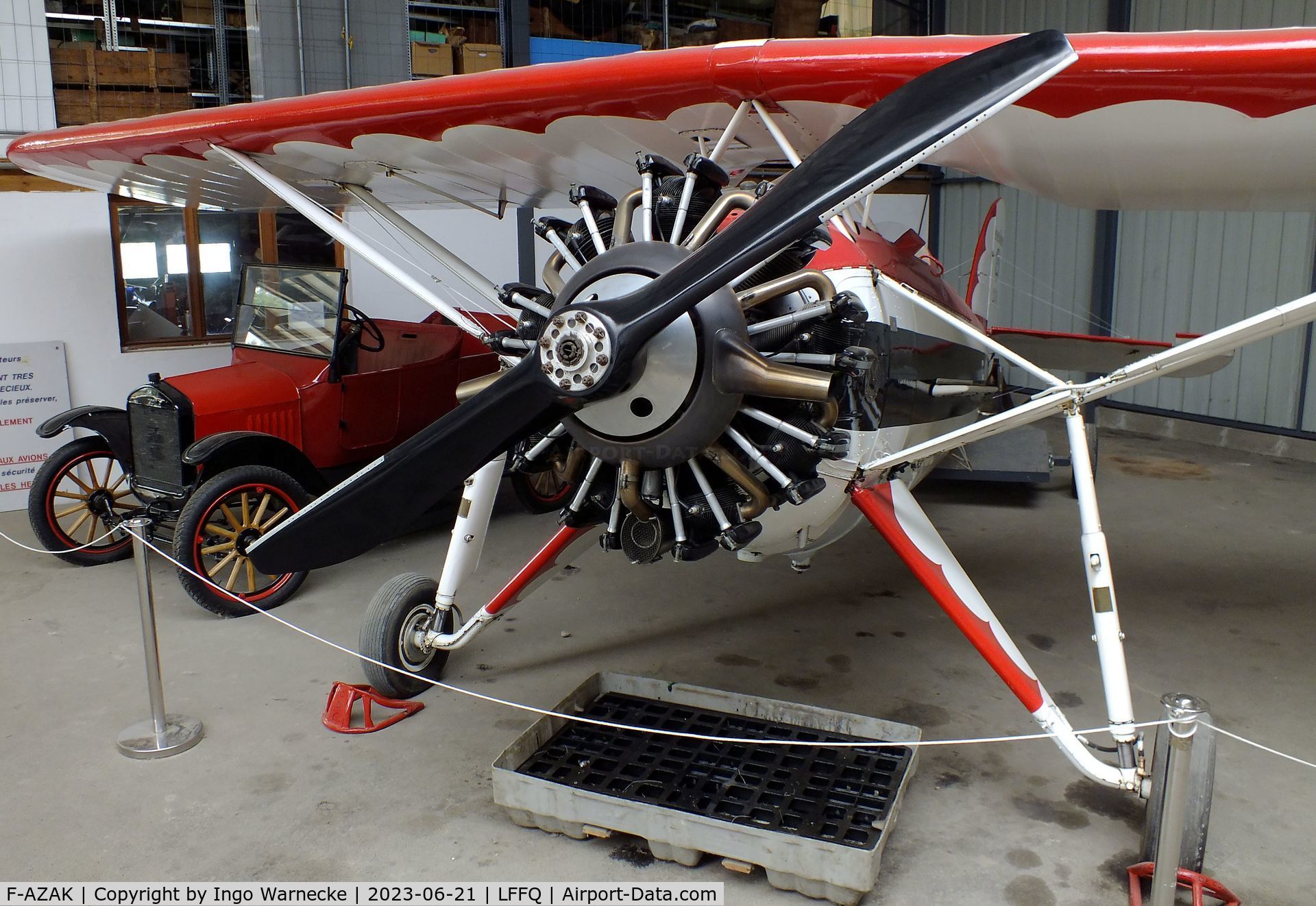 F-AZAK, Morane-Saulnier MS-230 C/N 403, Morane-Saulnier MS.230 at the Musee Volant Salis/Aero Vintage Academy, Cerny