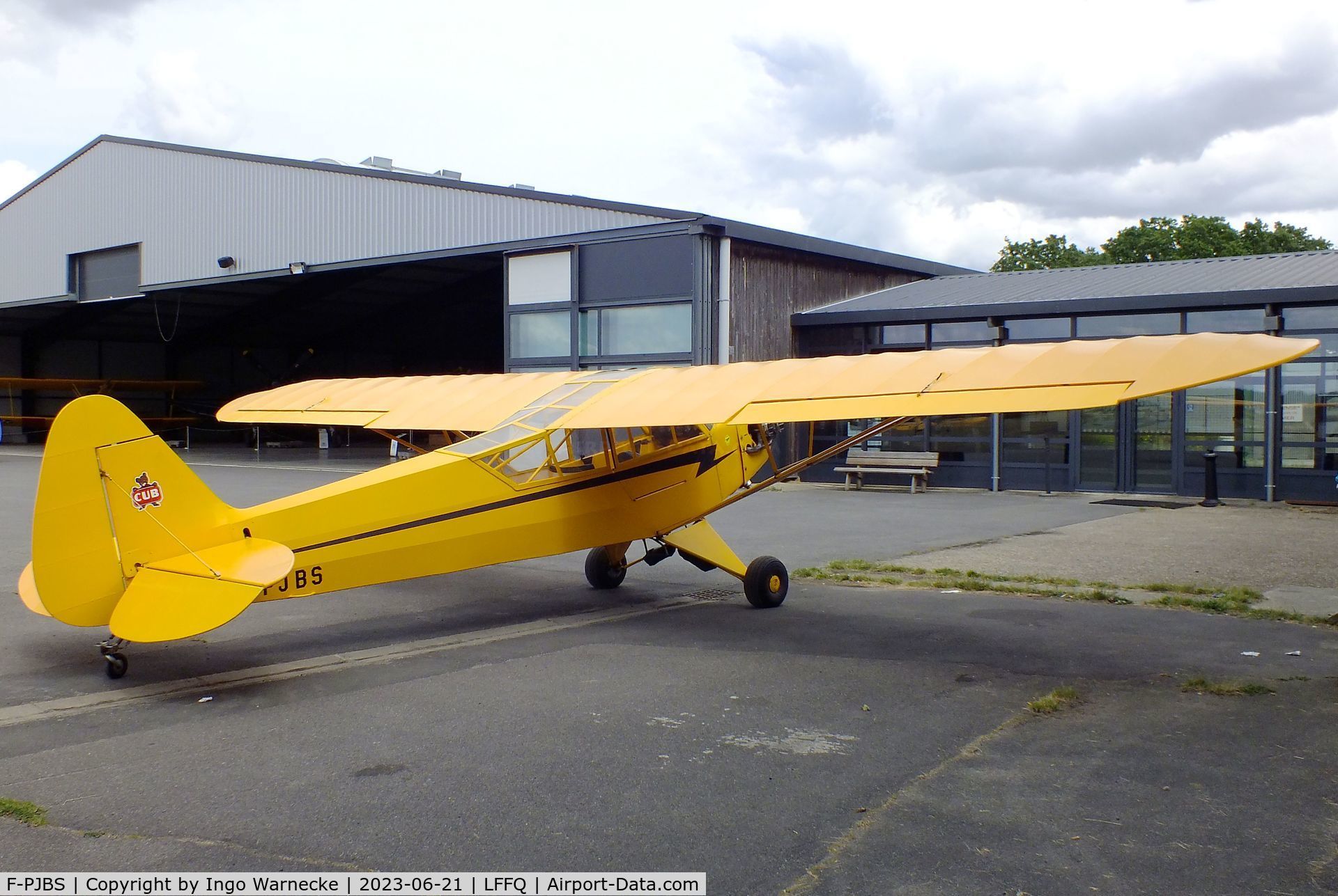 F-PJBS, Wag-Aero Sport Trainer C/N 3303, Wag-Aero Sport Trainer at the Musee Volant Salis/Aero Vintage Academy, Cerny