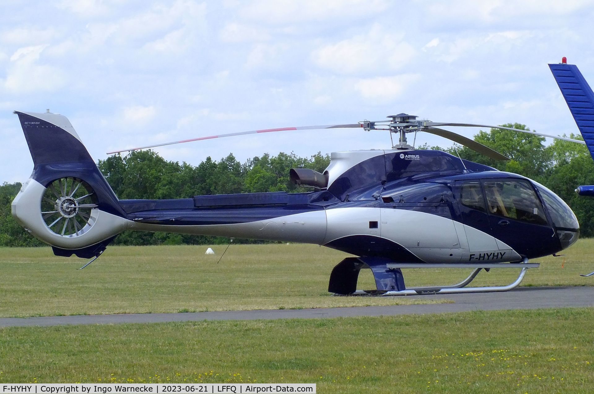 F-HYHY, 2012 Eurocopter EC-130B-4 (AS-350B-4) (AS-350B-4) C/N 7471, Eurocopter EC130B-4 (AS.350B-4) at La-Ferte-Alais airfield