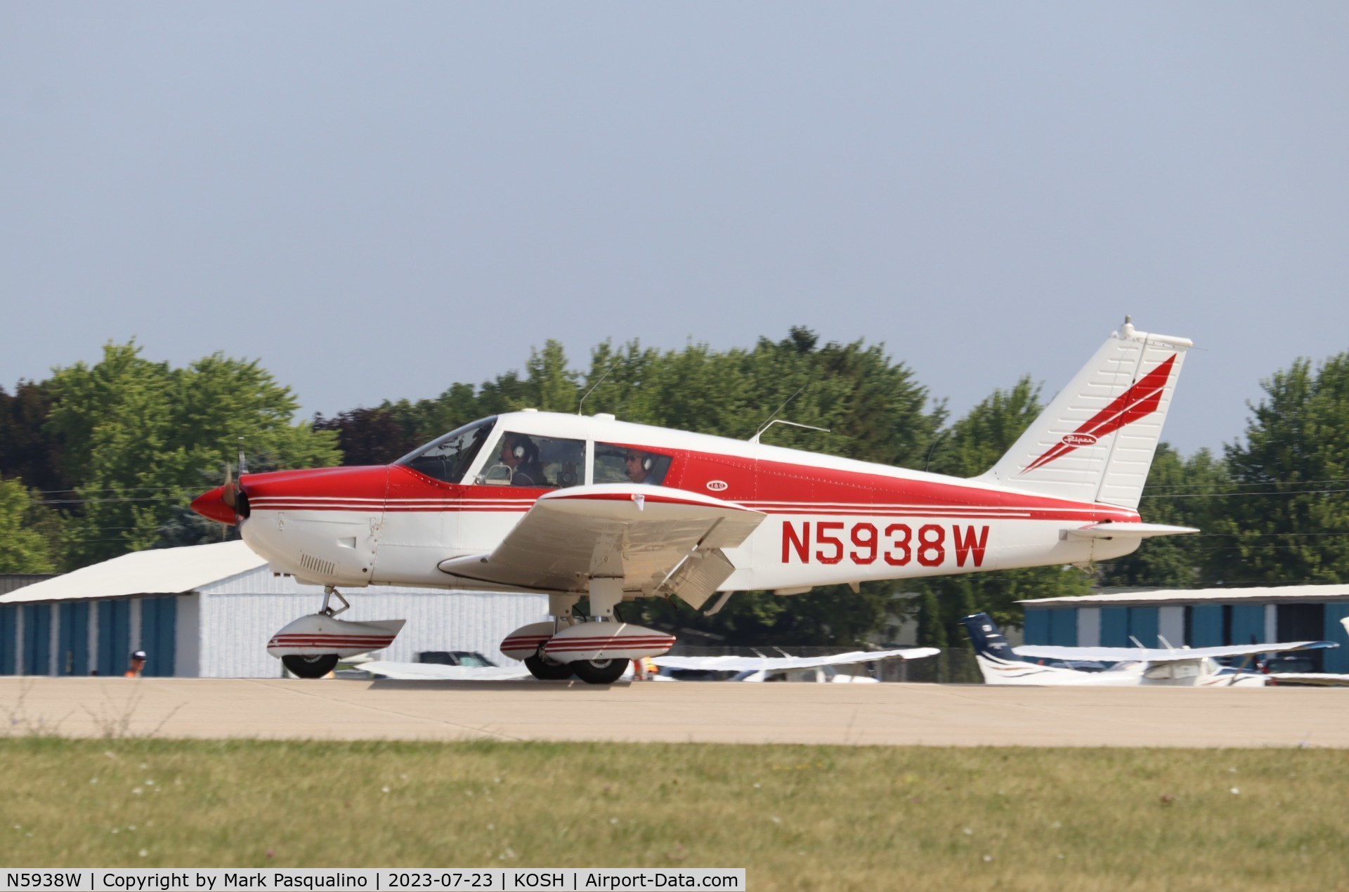 N5938W, 1966 Piper PA-28-160 Cherokee C/N 28-3452, Piper PA-28-160
