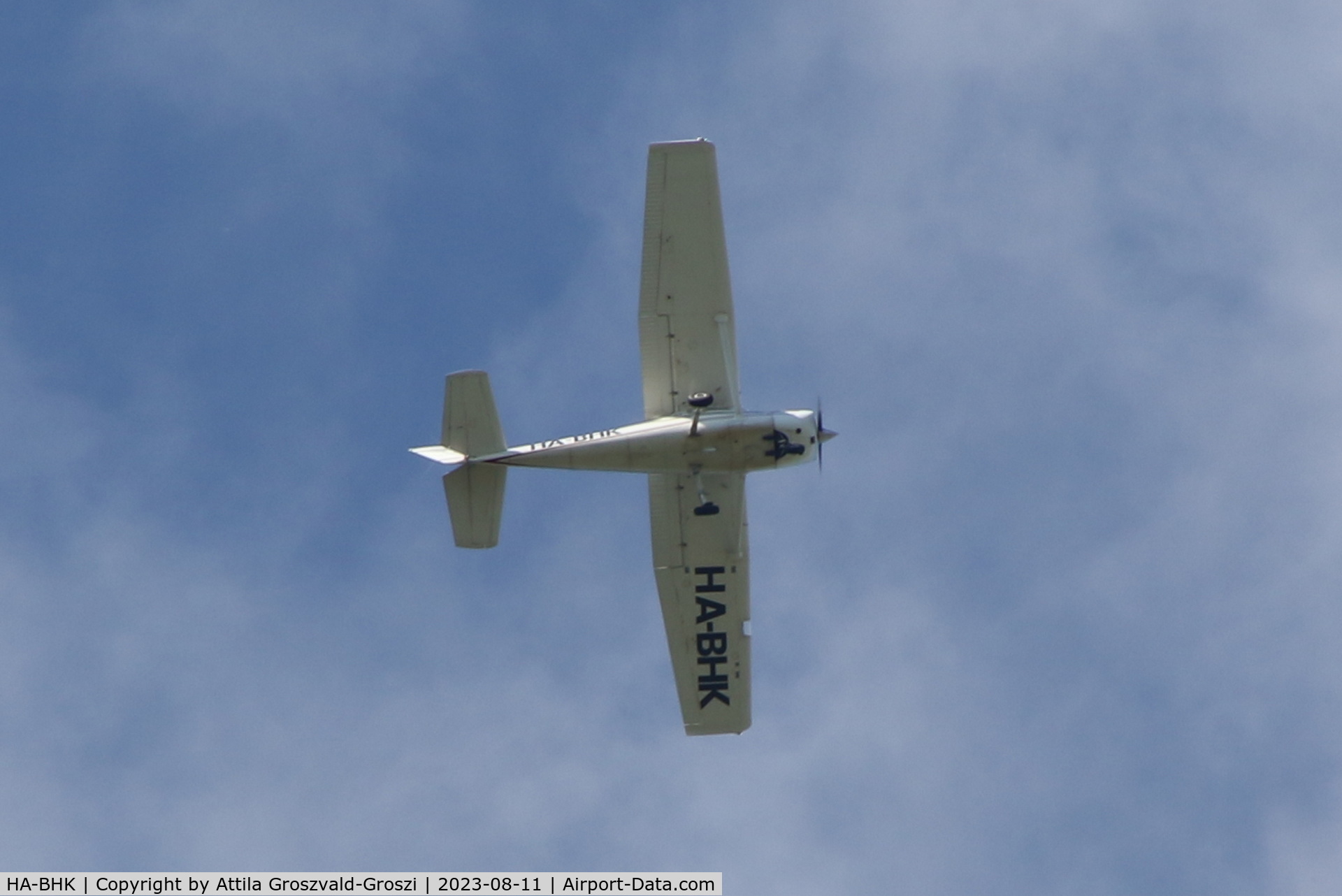 HA-BHK, 1967 Reims F150H C/N 270, In the airspace of the city of Ráckeve, Hungary