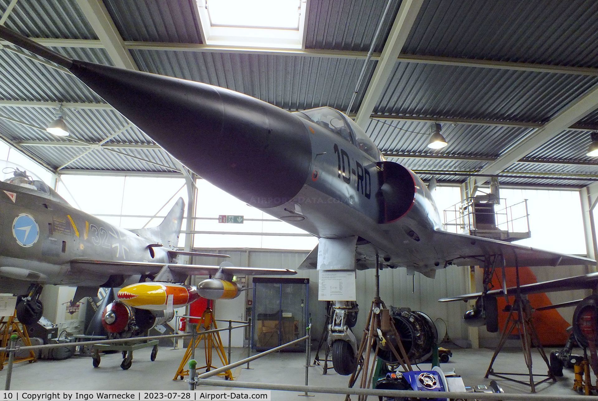 10, Dassault Mirage IIIC C/N 10, Dassault Mirage III C at the Wehrtechnische Studiensammlung (WTS), Koblenz