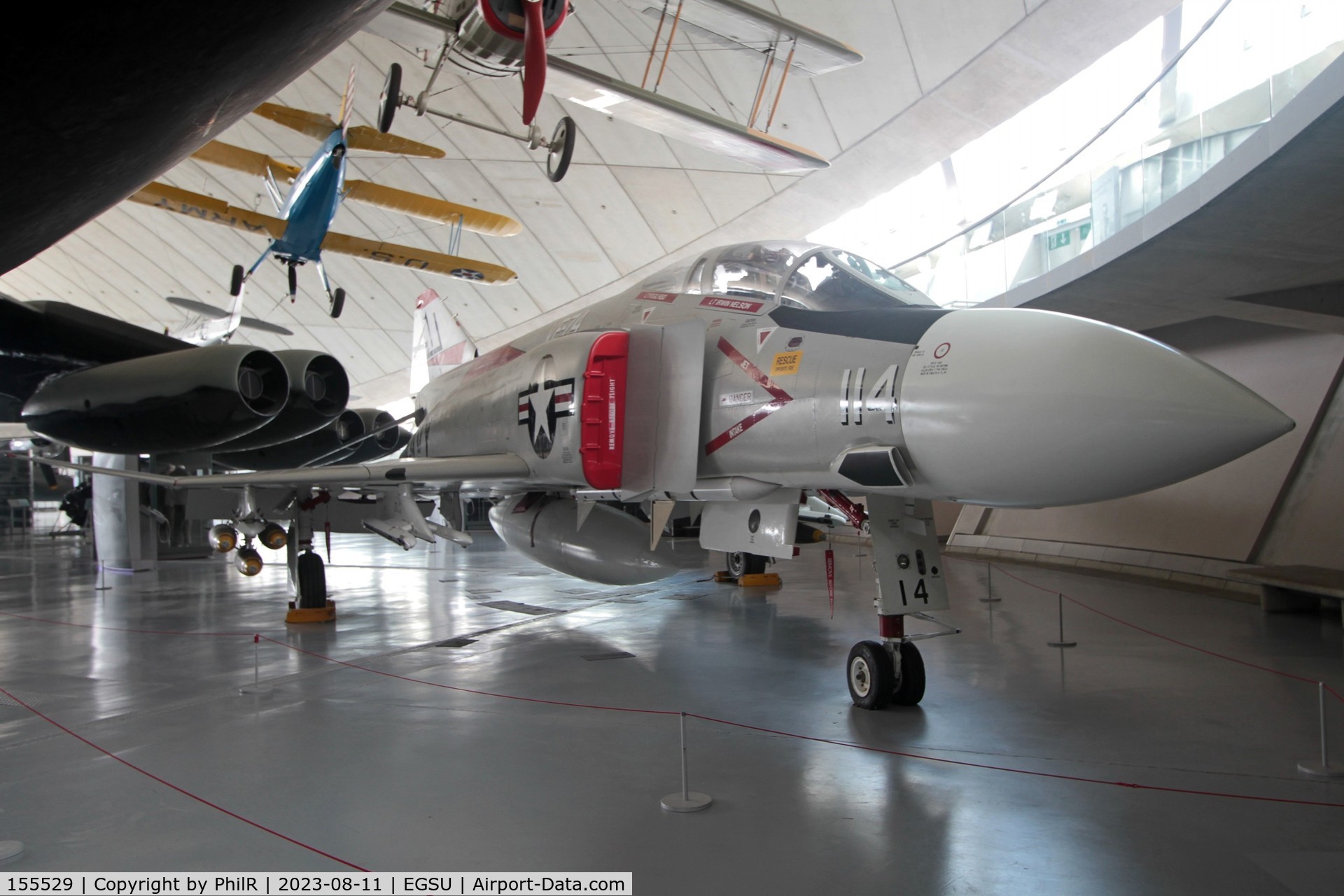 155529, McDonnell F-4J Phantom II C/N 2746, 155529 (ZE359) 1967 McDonnell Douglas F-4J Phantom ll IWM Duxford 11.08.23