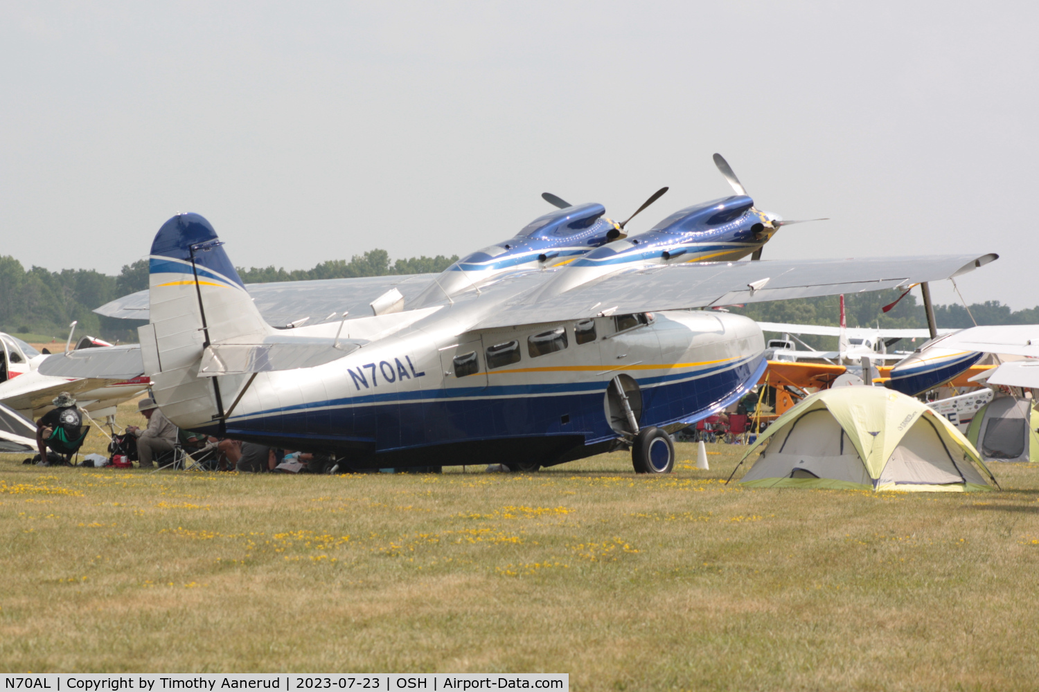 N70AL, 1970 McKinnon G21G C/N 1226, 1970 McKinnon G21G, c/n: 1226, AirVenture 2023