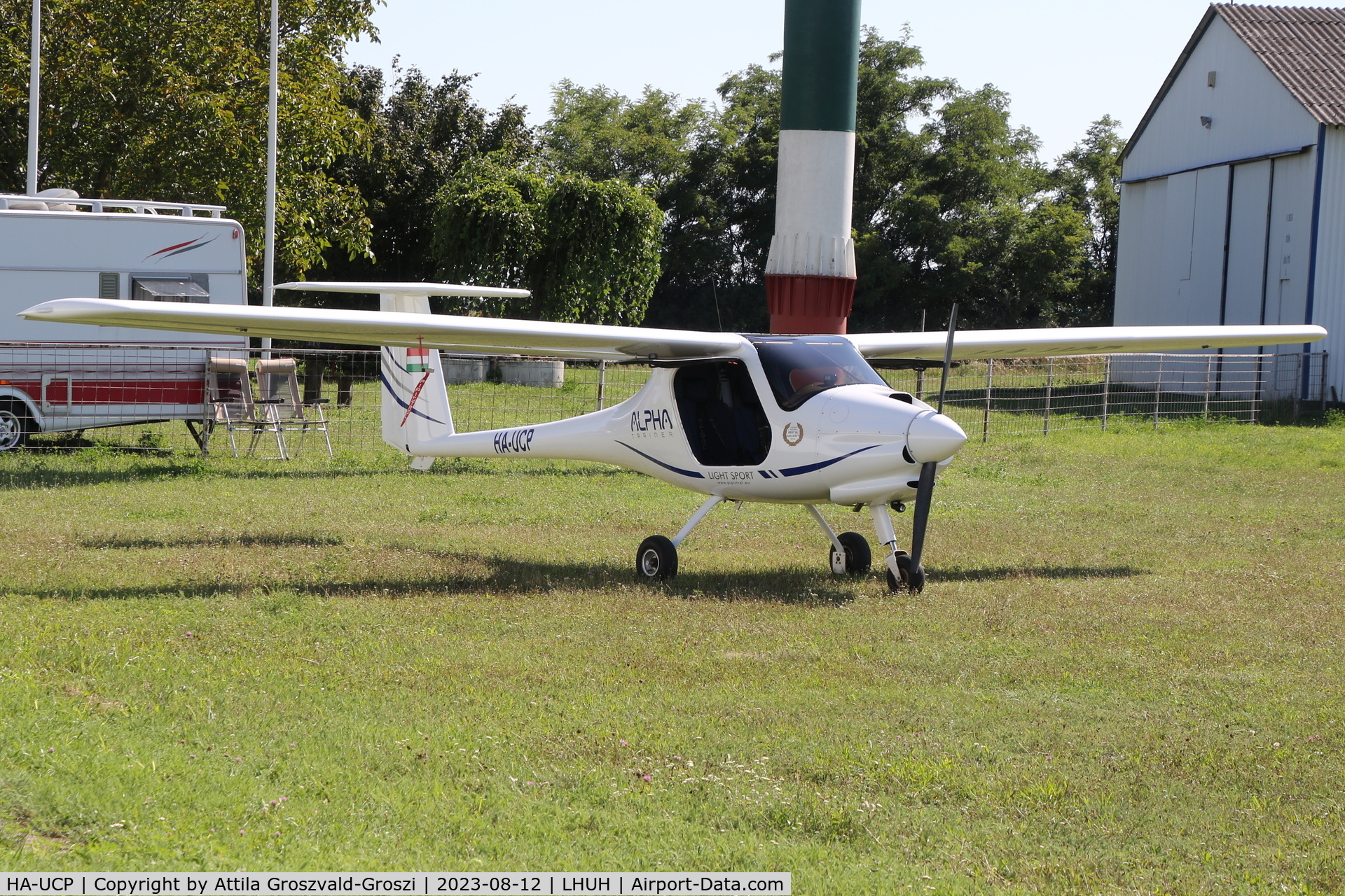 HA-UCP, 2015 Pipistrel Alpha Trainer C/N 728 AT 912, LHUH - Úrhida Airport, Hungary