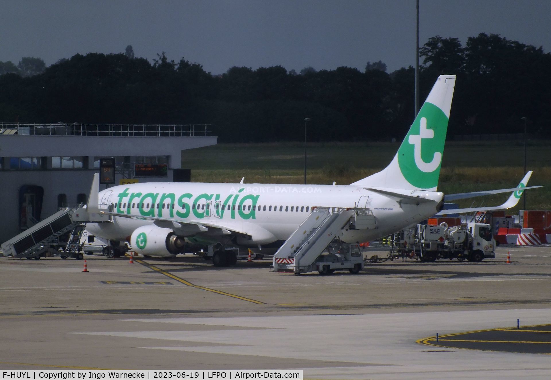 F-HUYL, 2013 Boeing 737-883 C/N 38037, Boeing 737-883 of transavia France at Paris-Orly airport