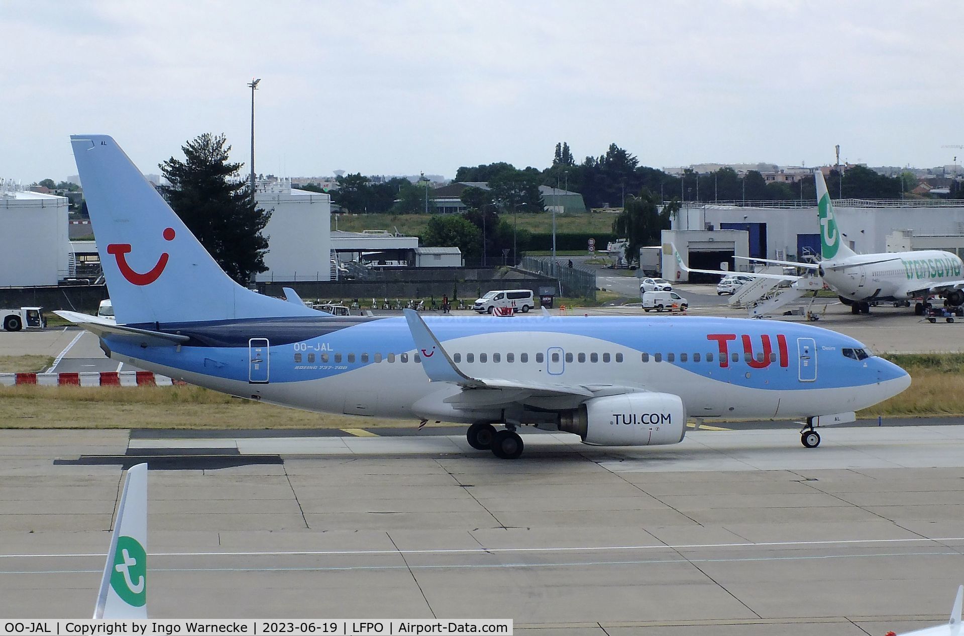 OO-JAL, 2004 Boeing 737-7K2 C/N 30668, Boeing 737-7K2 of TUI fly Belgium at Paris/Orly airport